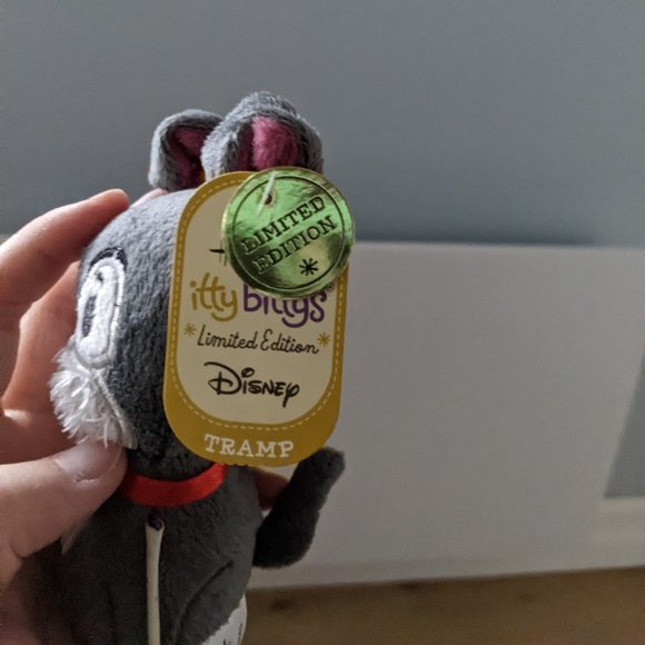 Hallmark Itty Bitty Tramp Plush from Lady and the Tramp - Picture 3 of 3